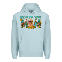 Blue Mist western golden retriever mom Premium Hoodie - texasbilliewilder