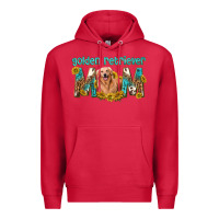 Cardinal western golden retriever mom Premium Hoodie - texasbilliewilder