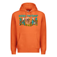 Carrot western golden retriever mom Premium Hoodie - texasbilliewilder