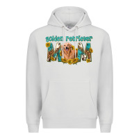 Dove Grey western golden retriever mom Premium Hoodie - texasbilliewilder