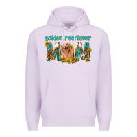 Lilac western golden retriever mom Premium Hoodie - texasbilliewilder