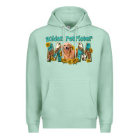Seafoam western golden retriever mom Premium Hoodie - texasbilliewilder