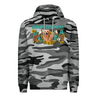 Slate Camo western golden retriever mom Premium Hoodie - texasbilliewilder