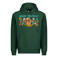 Sports Green western golden retriever mom Premium Hoodie - texasbilliewilder