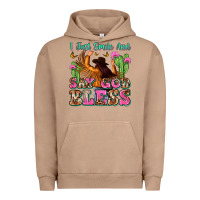 Pigment Burro i just smile and say god bless Urban Hoodie - Zillion Design Studio