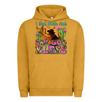 Pigment Peanut Butter i just smile and say god bless Urban Hoodie - Zillion Design Studio