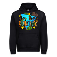 Black hey there cowboy Urban Hoodie - Zillion Design Studio
