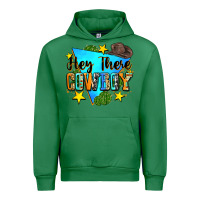 Emerald hey there cowboy Urban Hoodie - Zillion Design Studio