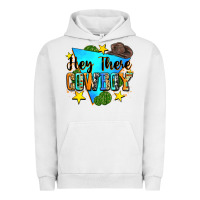 Pigment Lunar Rock hey there cowboy Urban Hoodie - Zillion Design Studio