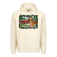 Sandshell merry and bright  dachshund with farm Premium Hoodie - RanaPortraitStore