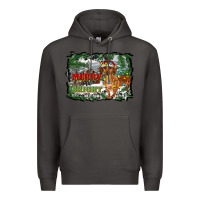 Smoke merry and bright  dachshund with farm Premium Hoodie - RanaPortraitStore