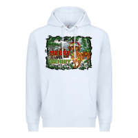 White merry and bright  dachshund with farm Premium Hoodie - RanaPortraitStore
