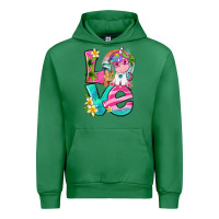 Emerald love summer unicorn Urban Hoodie - texasbilliewilder