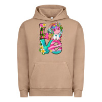 Pigment Burro love summer unicorn Urban Hoodie - texasbilliewilder