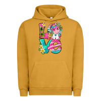 Pigment Peanut Butter love summer unicorn Urban Hoodie - texasbilliewilder