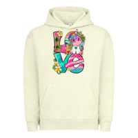 Pigment Pistachio love summer unicorn Urban Hoodie - texasbilliewilder