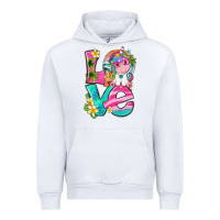 White love summer unicorn Urban Hoodie - texasbilliewilder