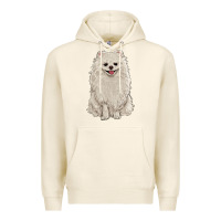 Tofu white pomeranian Premium Hoodie - RanaPortraitStore