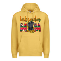 Antique Gold western labrador retriever mom Premium Hoodie - texasbilliewilder