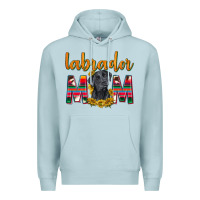 Blue Mist western labrador retriever mom Premium Hoodie - texasbilliewilder
