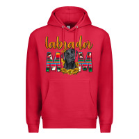 Cardinal western labrador retriever mom Premium Hoodie - texasbilliewilder