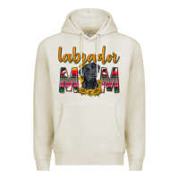 Oatmeal Heather western labrador retriever mom Premium Hoodie - texasbilliewilder