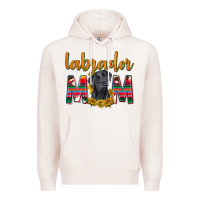 Pale Pink western labrador retriever mom Premium Hoodie - texasbilliewilder