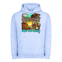 Pigment Grape Ice cowboy take me away Urban Hoodie - Zillion Design Studio