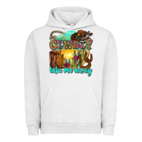 Pigment Lunar Rock cowboy take me away Urban Hoodie - Zillion Design Studio