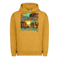 Pigment Peanut Butter cowboy take me away Urban Hoodie - Zillion Design Studio