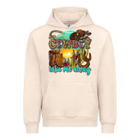 Sandshell cowboy take me away Urban Hoodie - Zillion Design Studio