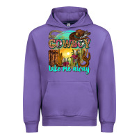 Tulip cowboy take me away Urban Hoodie - Zillion Design Studio