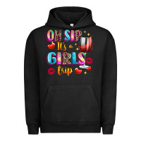 Pigment Black oh sip its a girls Urban Hoodie - texasbilliewilder