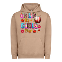 Pigment Burro oh sip its a girls Urban Hoodie - texasbilliewilder