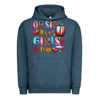 Pigment Midnight Navy oh sip its a girls Urban Hoodie - texasbilliewilder