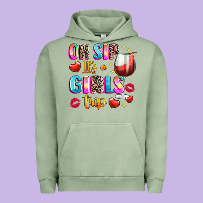 Oh Sip Its A Girls Urban Hoodie Designed By Texasbilliewilder