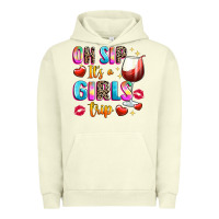 Pigment Pistachio oh sip its a girls Urban Hoodie - texasbilliewilder