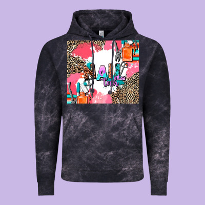 Nail Tech Vintage Hoodie Designed By Adodesignshop