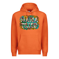 Carrot western mama tried with sunflowers and gemstone Premium Hoodie - texasbilliewilder