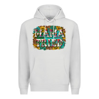 Dove Grey western mama tried with sunflowers and gemstone Premium Hoodie - texasbilliewilder