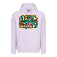 Lilac western mama tried with sunflowers and gemstone Premium Hoodie - texasbilliewilder