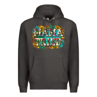 Smoke western mama tried with sunflowers and gemstone Premium Hoodie - texasbilliewilder