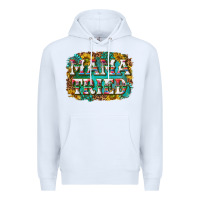 White western mama tried with sunflowers and gemstone Premium Hoodie - texasbilliewilder