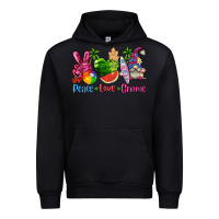 Black peace love gnome summer Urban Hoodie - texasbilliewilder