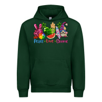 Forest Green peace love gnome summer Urban Hoodie - texasbilliewilder