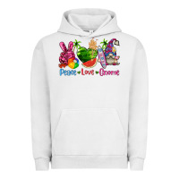 Pigment Lunar Rock peace love gnome summer Urban Hoodie - texasbilliewilder