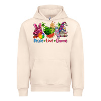 Sandshell peace love gnome summer Urban Hoodie - texasbilliewilder