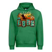 Emerald wild and free cowgirl horse desert Urban Hoodie - Zillion Design Studio