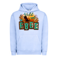 Pigment Grape Ice wild and free cowgirl horse desert Urban Hoodie - Zillion Design Studio