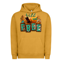 Pigment Peanut Butter wild and free cowgirl horse desert Urban Hoodie - Zillion Design Studio